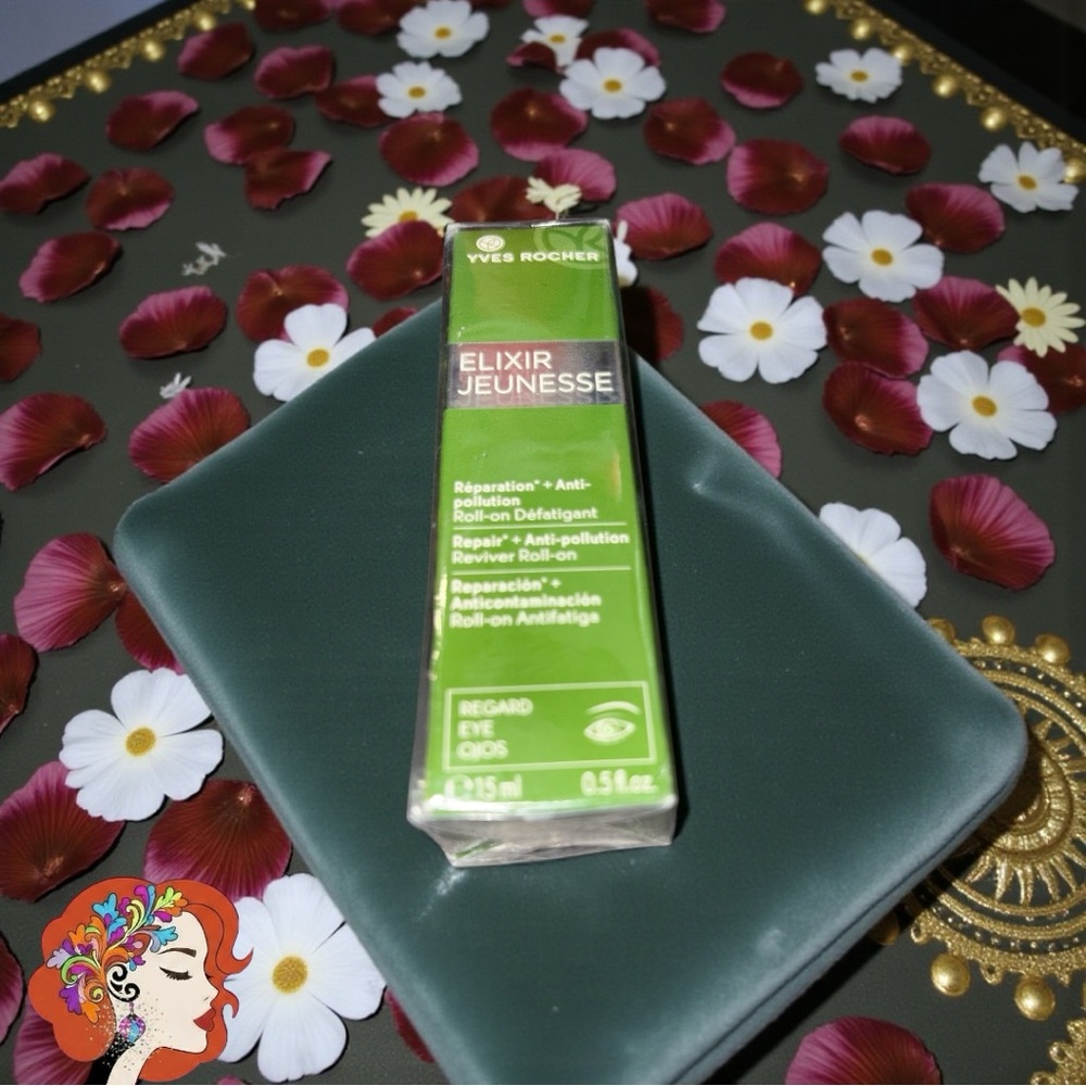 Yves Rocher Reviver Eyes Roll-on Elixir Jeunesse with Aphloia extract NWT